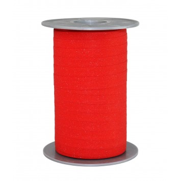 Ribbon Poly Glitter Signal Red RPGSR