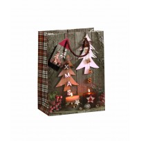 Christmas Gift Bags Medium Urban Cottage 21058
