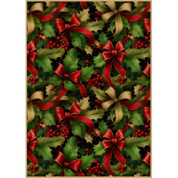 Counter Roll Christmas Kraft 395780