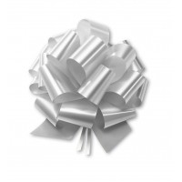 Pull Bows Metallic Silver 50mm (30) PB-M50S