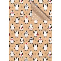 Counter Roll Christma Double-Sided Kraft 5906661