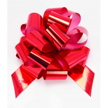 Pull Bows Red Metallic 30mm (30)  PB-M30R