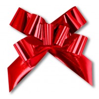 Pull Bows Red Metallic 19mm (100) PB-M19R