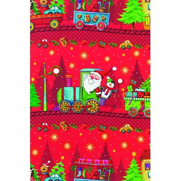 Christmas Premium Coated Gift Wrap Roll 6A6320