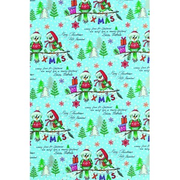 Christmas Premium Coated Gift Wrap Roll 6A6324 Christmas Premium Coated Gift Wrap Roll 6A6324