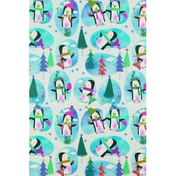 Chrismtas Premium Coated Gift Wrap Roll 7A8217