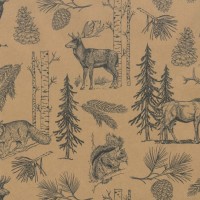 Counter Roll Christmas Kraft 90223