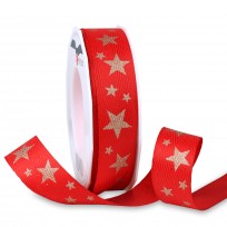 Ribbon Red with Stars New Life 9092520-609