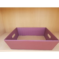 Hamper Tray Large Burgundy BRU-L-BY