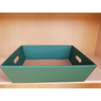 Hamper Tray Large Hunter Green BRU-L-HG