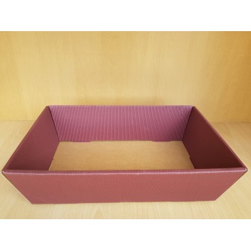 Hamper Tray Medium Burgundy BRU-M-BY