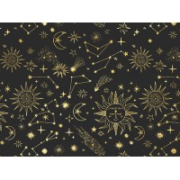 Counter Roll Christmas Metallic Holographic R34202H