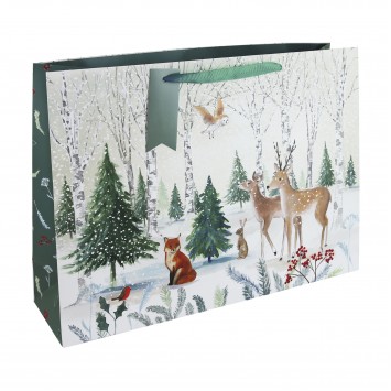 Bag Shopper Winter Wonderland (12)  X-31238-14C