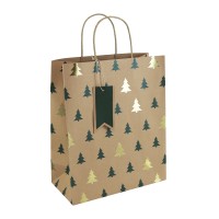 Bag Kraft Tree (12) X-31382-2C